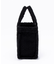 SMALL TWO WAY DENIM TOTE ブラックデニム/ブラックシェルパ