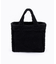 SMALL TWO WAY DENIM TOTE ブラックデニム/ブラックシェルパ