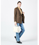 SMALL TWO WAY DENIM TOTE ホワイトデニム/クリームシェルパ