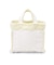 SMALL TWO WAY DENIM TOTE ホワイトデニム/クリームシェルパ
