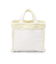SMALL TWO WAY DENIM TOTE ホワイトデニム/クリームシェルパ