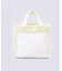 SMALL TWO WAY DENIM TOTE ホワイトデニム/クリームシェルパ