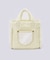 SMALL TWO WAY DENIM TOTE ホワイトデニム/クリームシェルパ