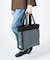 TWO WAY DENIM TOTE ブラックデニム/ブラックシェルパ