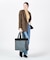 TWO WAY DENIM TOTE ブラックデニム/ブラックシェルパ