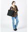 TWO WAY DENIM TOTE ブラックデニム/ブラックシェルパ