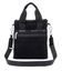 DENIM MINI N/S TOTE ブラックデニム/ブラックシェルパ