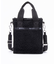 DENIM MINI N/S TOTE ブラックデニム/ブラックシェルパ