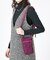 TH MINI CROSSBODY ワインキルトスタッズ