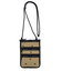 CROSSBODY PHONE BAG モカブラックハートエンブロイダリー