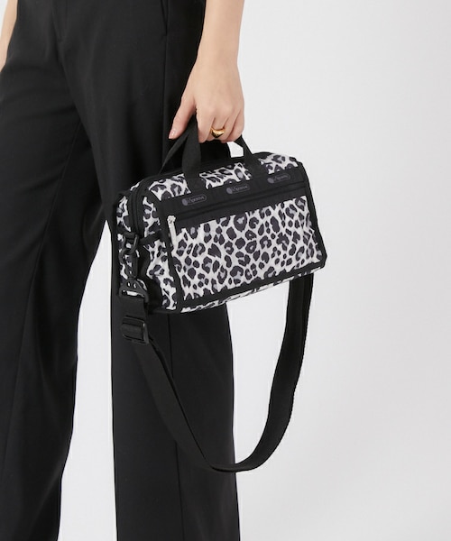 MINI DUFFEL CROSSBODY ニュートラルレオパード｜レスポートサックの