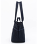 TWO HANDLE ZIP TOTE ディープシーブルー