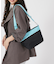 SMALL BUCKET BAG ディープシー/ペールターコイズ