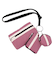 MULTI POUCH WRISTLET モーヴ/ピーチブラッシュ/ブラック