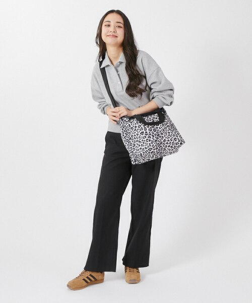 DELUXE EASY CARRY TOTE ニュートラルレオパード