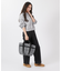 TWO HANDLE ZIP TOTE ニュートラルレオパード