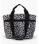 TWO HANDLE ZIP TOTE ニュートラルレオパード