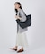 MARKET TOTE ディープシーブルー