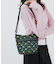MINI BUCKET SHOULDER BAG デイジークロスグリーン