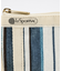 KEY CARD HOLDER ティールグリーンストライプ