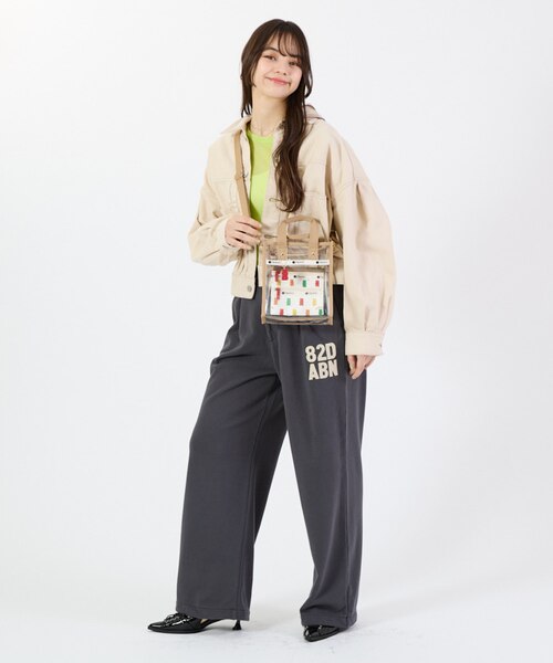 CLEAR MINI N/S TOTE ハリボーゴールドベアーズ/クリア CLEAR MINI N/S TOTE ハリボーゴールドベアーズ/クリア