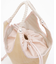 LG DIAMOND TOTE ピーチブラッシュラフィア