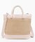 TOP HANDLE CROSSBODY ピーチブラッシュラフィア