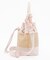 RAFFIA MINI BUCKET ピーチブラッシュラフィア