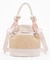 RAFFIA MINI BUCKET ピーチブラッシュラフィア