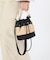 RAFFIA MINI BUCKET ブラックラフィア