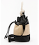 RAFFIA MINI BUCKET ブラックラフィア