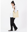 LARGE EMERALD TOTE レモンメレンゲ/サンダー