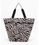 MARKET TOTE ラフィアゼブラ