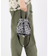 DRAWSTRING BUCKET XBODY ニュートラルレオパード