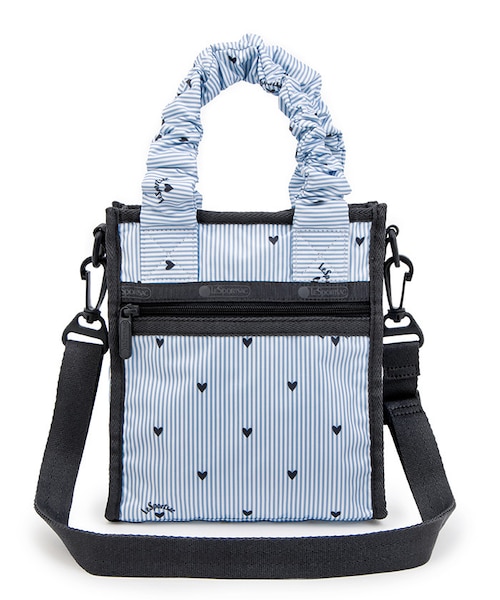 最終値下げ【美品】レスポートサック MINI N/S TOTE ブラックハーツ GH MINI N/S TOTE フレッシュブラックハーツ｜レスポートサック