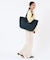 CARLIN ZIP TOP TOTE BAG ミッドナイトグリーン