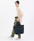 LG REVERSIBLE PKT TOTE ２ウェイミッドナイトグリーン