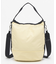 CONVERTIBLE BUCKET BAG レモンメレンゲ/サンダー