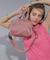 SMALL UPTOWN SATCHEL ダスティーピンクC