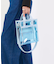 CLEAR MINI N/S TOTE クリアスカイブルー
