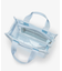 CLEAR MINI N/S TOTE クリアスカイブルー