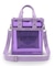 CLEAR MINI N/S TOTE クリアライラック