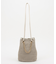 CHAIN CROCHET SM BUCKET ベージュクロシェ