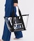 CLEAR E/W TOTE クリアオニキスロゴトート