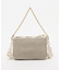 CHAIN CROCHET CLUTCH ベージュクロシェ