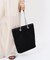 CHAIN CROCHET N/S TOTE ブラッククロシェ