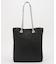 CHAIN CROCHET N/S TOTE ブラッククロシェ