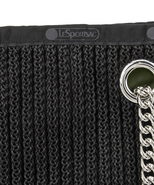 今期 レスポ CHAIN CROCHET N/S TOTEブラッククロシェ CHAIN CROCHET N/S TOTE ブラッククロシェ｜レスポートサックの