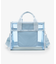 CLEAR MEDIUM TH TOTE クリアスカイブルー