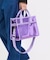 CLEAR MEDIUM TH TOTE クリアライラック